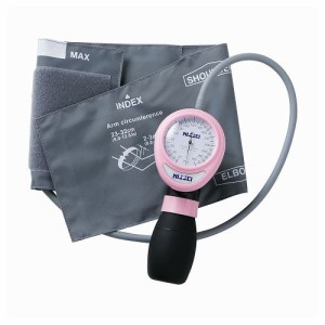 ワンハンド式アネロイド血圧計 HT-1500(ピンク)【送料無料】