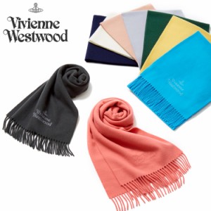 Vivienne Westwood 2023年モデル マフラー ラッピング無料 81030007-W00Q7 レディース メンズ ヴィヴィアンウエストウッド ウール100% ギ