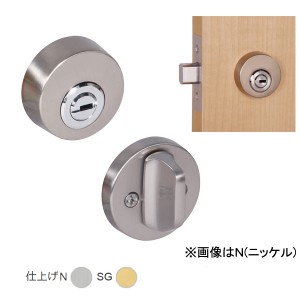 川口技研 サムターン 本締錠 SF-5SG B/S60mm【0004-00844】【送料無料】