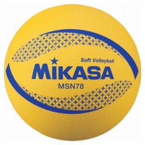 ミカサ(MIKASA) ソフトバレー カラーソフトバレーボール検定球(イエロー) MSN78Y