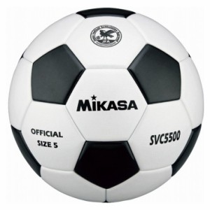 ミカサ(MIKASA) サッカーボール 検定球5号 ホワイト×ブラック SVC5500WBK