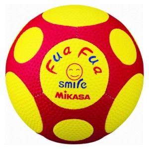 ミカサ(MIKASA) ふあふあサッカーボール 4号球 イエロー×レッド FFF4YR