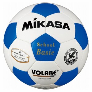 ミカサ(MIKASA) サッカーボール 検定球4号 ホワイト×ブルー SVC402SBC 【カラー】ホワイト×ブルー