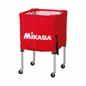 ミカサ(MIKASA) 器具 ボールカゴ 箱型・小(フレーム・幕体・キャリーケース3点セット) BCSPSS 【カラー】レッド【送料無料】