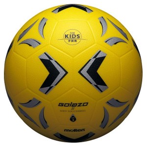 モルテン(Molten) ソフトサッカーボール3号球相当 ゴラッソ ソフトサッカー イエロー×ブラック×シルバー SS3XGY【送料無料】