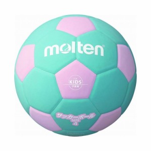 モルテン(Molten) molten モルテン サッカーボール4号球 サッカー2200 軽量4号 ピンク×シアン(代引不可)【送料無料】