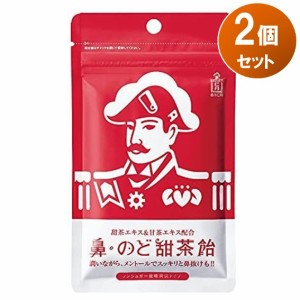 森下仁丹 鼻 ・ のど甜茶飴 38g 2袋 のどあめ のど飴