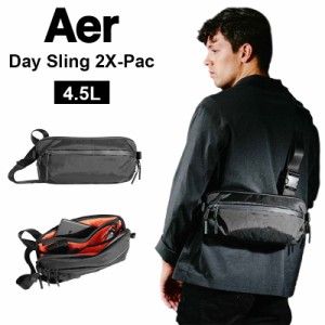 エアー Aer ボディバッグ メンズ ショルダーバッグ  Day Sling 2 X-Pac 4.5L ウエストポーチ 防水 コンパクト 旅行 通勤 通学