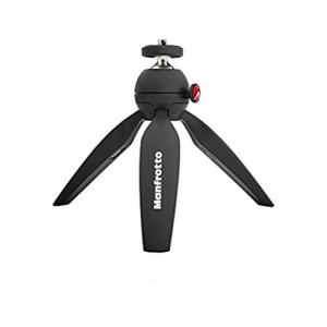 Manfrotto ミニ三脚 PIXI ブラック カメラ用ミニ三脚 動画用ハンドグリップ 耐荷重1kg 高さ13.5cm 自重0.17kg アル