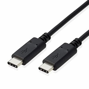 エレコム USB2.0ケーブル PS5対応 C-Cタイプ ノーマル 2.0m ブラック GM-U2CCC20BK