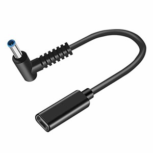 fine-R タイプC USB-C 入力 DC 4.5×3.0mm 変換 HP 専用 ヒューレットパッカード ノートパソコン PD 充電 TYP