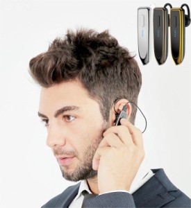 ワイヤレスイヤホン マイク タッチ操作 片耳 Bluetooth 車 車載 ハンズフリー ヘッドセット携帯電話