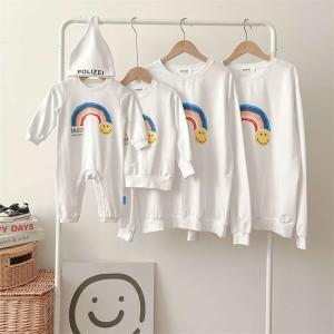 親子 ペアルック ペアtシャツ リンクコーデ 親子トレーナー 親子お揃い服 親子ペア 親子コーデ トレーナー ロンパース Tシャツ 親子トッ
