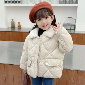 子供服 中綿コート 冬服 コート キッズ 女の子 男の子 ジュニア 中綿ジャケット アウター 中綿 軽量 キッズコート 防寒コート 子供コート