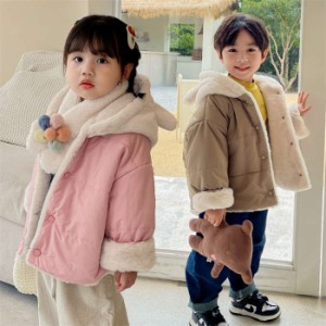 中綿コート キッズ 韓国風 子供服 中綿ジャケット 冬服 女の子 男の子 コート ジュニア服 アウター 中綿 軽量 キッズコート 防寒コート