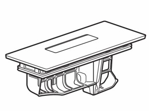 Panasonic  洗濯機　乾燥フィルター(白：フロストステンレス)　AXW003WA8JW0