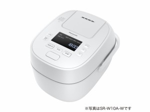 Panasonic 可変圧力IHジャー炊飯器 SR-W18A-W