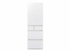 Panasonic 450L パーシャル搭載冷蔵庫 NR-E459PXL-W(左開き)