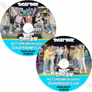 K-POP DVD NCT Dream COUNTDOWN LIVE 2枚SET 2022.05.30-05.31 BEATBOX 日本語字幕あり NCT Dream エヌシーティーDream NCT KPOP