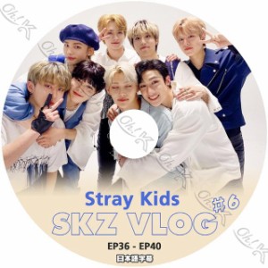 K-POP DVD STRAY KIDS SKZ VLOG #6 EP36-EP40 日本語字幕あり Stray Kids ストレイキッズ 韓国番組収録 STRAY KIDS KPOP DVD