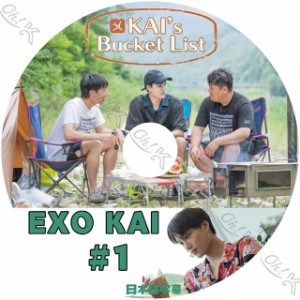 K-POP DVD EXO カイ BUCKET LIST #1 バケットリスト 日本語字幕あり EXO エクソ KAI カイ 韓国番組録DVD EXO KPOP DVD