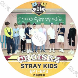 K-POP DVD STRAY KIDS CHOISKZ EP1-EP3 日本語字幕あり Stray Kids ストレイキッズ 韓国番組収録 STRAY KIDS KPOP DVD