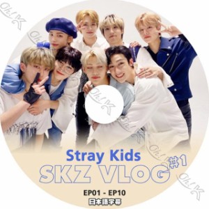 K-POP DVD STRAY KIDS SKZ VLOG #1 EP01-EP10 日本語字幕あり Stray Kids ストレイキッズ 韓国番組収録 STRAY KIDS KPOP DVD