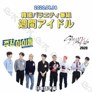 K-POP DVD STRAY KIDS 週間アイドル 2020.09.16 日本語字幕あり Stray Kids ストレイキッズ 韓国番組収録 STRAY KIDS KPOP DVD