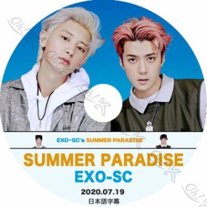 K-POP DVD EXO-SC SUMMER PARADISE セフン/チャニョル -2020.07.19- 日本語字幕あり EXO エクソ チャニョル セフン 韓国番組 EXO KPOP DV