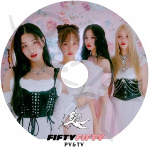 K-POP DVD FIFTY FIFTY 2023 PV/TV - Cupid - FIFTY FIFTY フィフティーフィフティー セナ キナ シオ アラン KPOP DVD