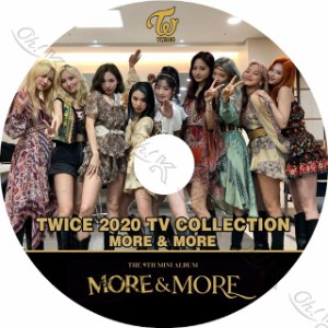 K-POP DVD TWICE 2020 MORE & MORE TV Collection TWICE トゥワイス 韓国番組 PV KPOP DVD