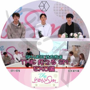 K-POP DVD EXO SM WEB 社内放送 The 見える SM EXO編 完 -EP1-EP4-  SJ - イトゥク redvelvet - イェリ チャニョル セフン チェン 日本語