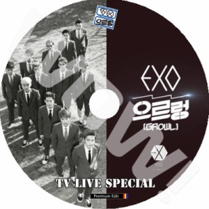 K-POP DVD EXO TV Collection Growl  EXO エクソ スホ べッキョン チャニョル ディオ カイ セフン シウミン レイ チェン 音楽収録DVD PV 