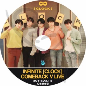 K-POP DVD INFINITE COMEBACK V LIVE - CLOCK - -2019.02.12- 日本語字幕あり インフィニット INFINITE DVD