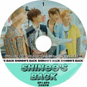 K-POP DVD SHINee'S BACK #1 -EP1-EP3- 日本語字幕あり SHINee シャイニー オンユ キー ミンホ テミン SHINee DVD