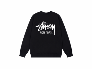 Stussyステューシーニューヨーク限定・丸首パーカーです