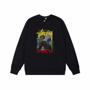 Stussyステューシーストリートバスケ・丸首パーカーです