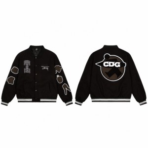 Stussy x CDG連名40周年限定モデル野球服です[並行輸入品]