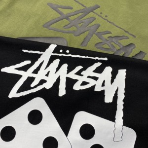 Stussyタイド・ルーズ・ショート・スリーブTシャツ