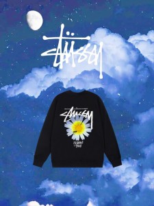 STUSSY パーカー  ステューシー クルーネック スウェット S IS S Hoodie   メンズ レディース ユニセックス 並行輸入品[衣類] 