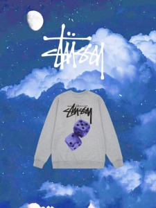 STUSSY パーカー  ステューシー クルーネック スウェット S IS S Hoodie   メンズ レディース ユニセックス 並行輸入品[衣類] 