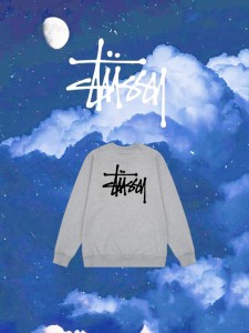 STUSSY パーカー  ステューシー クルーネック スウェット S IS S Hoodie   メンズ レディース ユニセックス 並行輸入品[衣類]  