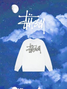 STUSSY パーカー  ステューシー クルーネック スウェット S IS S Hoodie   メンズ レディース ユニセックス 並行輸入品[衣類] 