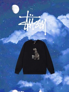 STUSSY パーカー  ステューシー クルーネック スウェット S IS S Hoodie   メンズ レディース ユニセックス 並行輸入品[衣類] 