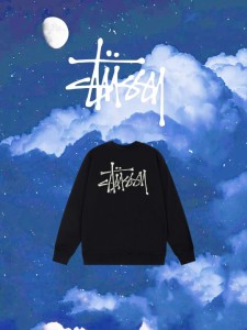 STUSSY パーカー  ステューシー クルーネック スウェット S IS S Hoodie   メンズ レディース ユニセックス 並行輸入品[衣類] 