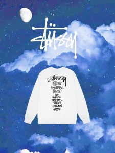 STUSSY パーカー  ステューシー クルーネック スウェット S IS S Hoodie   メンズ レディース ユニセックス 並行輸入品[衣類] 