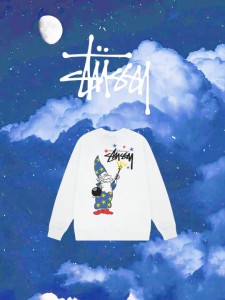 STUSSY パーカー  ステューシー クルーネック スウェット S IS S Hoodie   メンズ レディース ユニセックス 並行輸入品[衣類] 