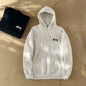 Stussy SS23 Stussy Stunner 8ボールプリントフード付きスウェットシャツ