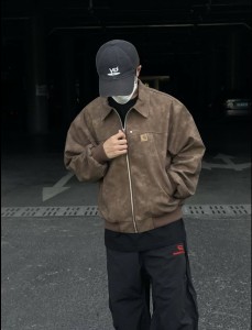  Carhartt アメリカン・ヴィンテージ・レザー・ジャケット 