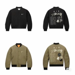 Stussy x Nike 共同ブランド リバーシブル ジャケット コート